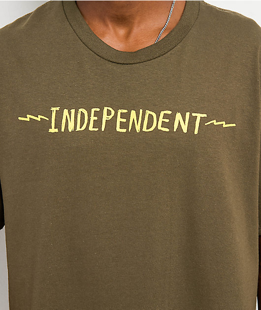 Independent Notebook Green T-Shirt | Zumiez