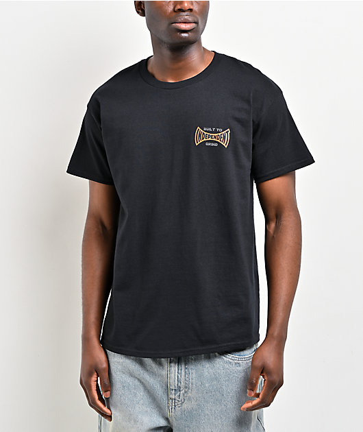 Independent Sand Cast Black T-Shirt