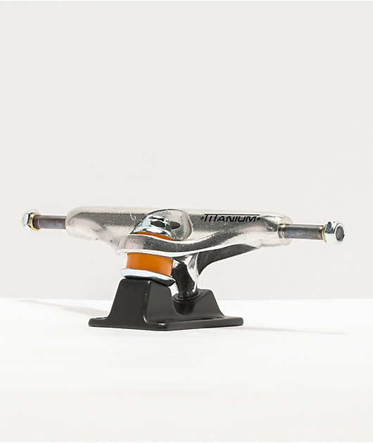 Independent Silver & Black 144 Titanium Skateboard Truck