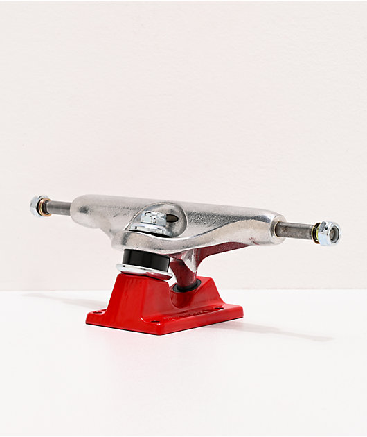 Independent Silver & Red 144 Skateboard Truck | Zumiez