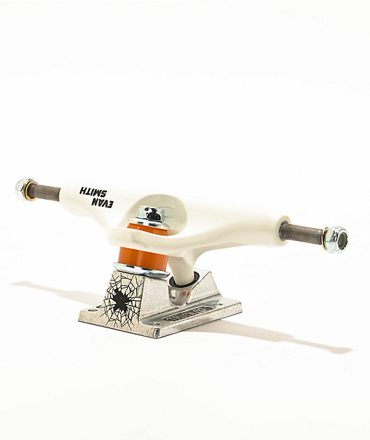 Independent Smith 144 White Skateboard Trucks | Zumiez