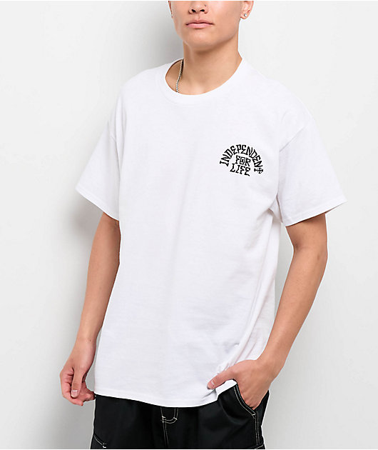 Independent Truck Head White T-Shirt | Zumiez