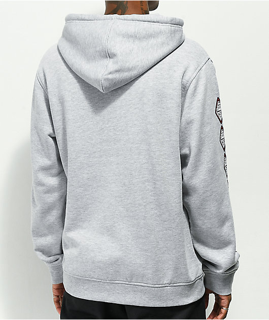 Independent Turn and Burn Grey Hoodie