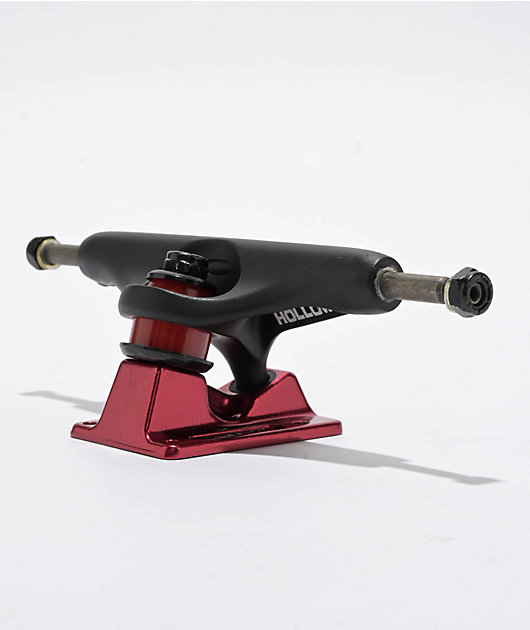 Independent Voltage Span Hollow 144 Stage 11 Black & Ano Red Skateboard Truck