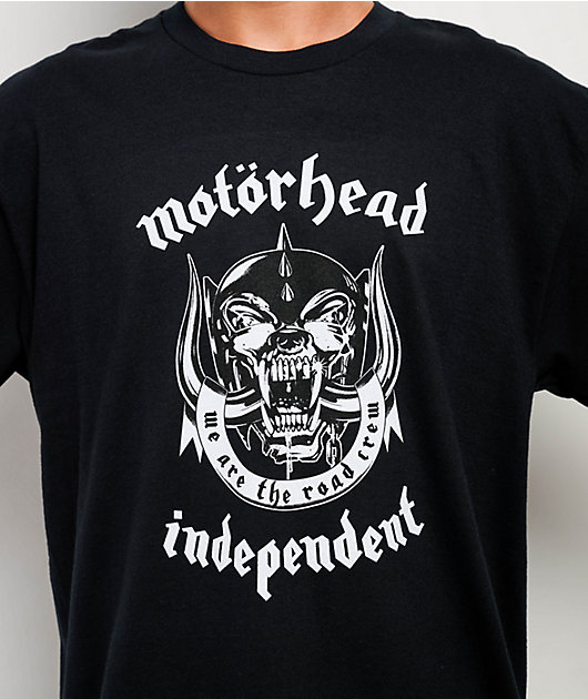 Independent x Motörhead Warpig Black T-Shirt