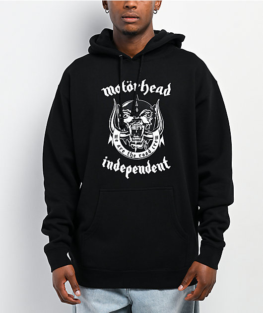 Independent x Motörhead Warpig Black Hoodie | Zumiez
