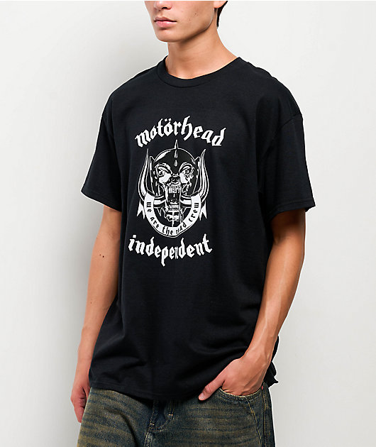 Independent x Motörhead Warpig Black T-Shirt | Zumiez