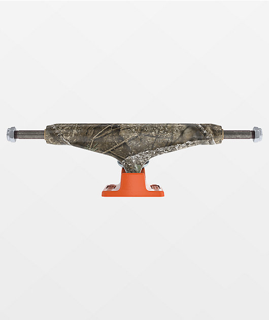 Independent x Realtree 144 Stage 11 Camo & Orange Skateboard Truck