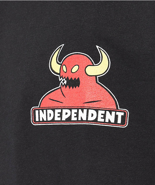Independent x Toy Machine Mash Up Black T-Shirt