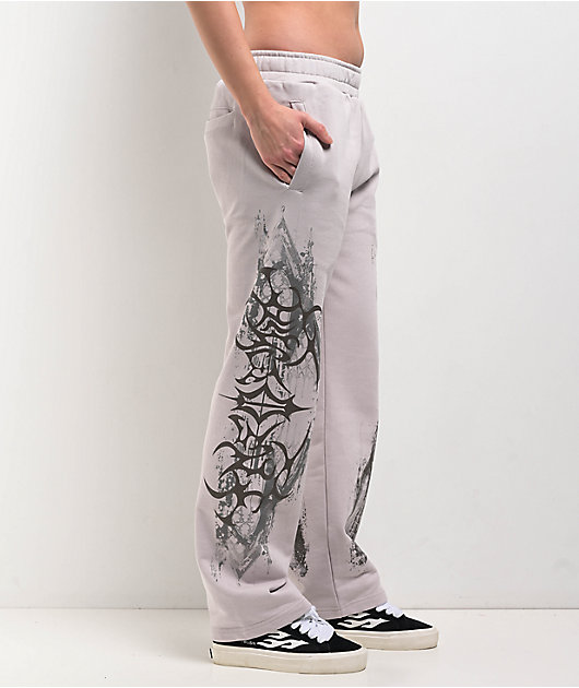 Insomnia Visuals Cathedral Grey Sweatpants