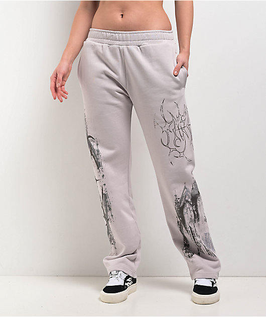 Insomnia Visuals Cathedral Grey Sweatpants