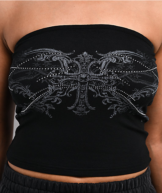 Insomnia Visuals Centerpiece Black Tube Top