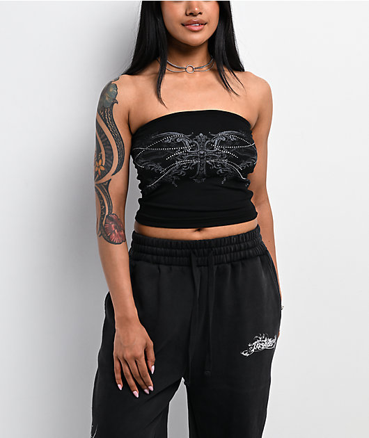Insomnia Visuals Centerpiece Black Tube Top