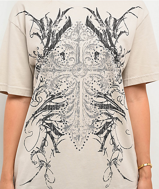 Insomnia Visuals Centerpiece Grey T-Shirt