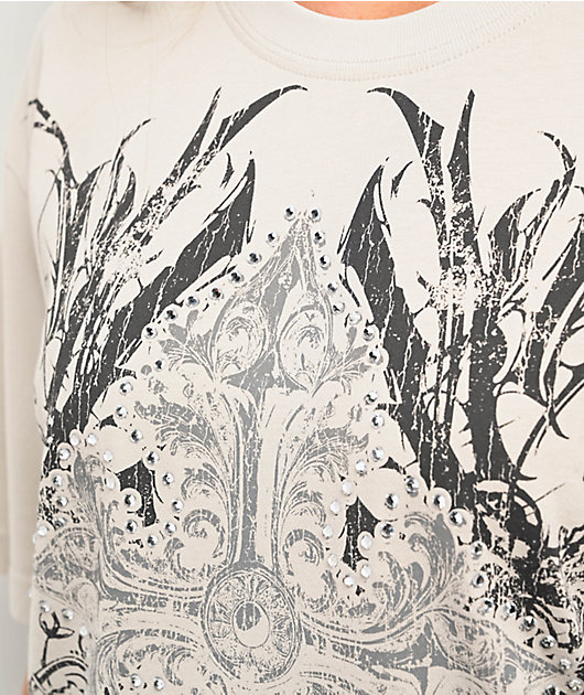 Insomnia Visuals Centerpiece Grey T-Shirt