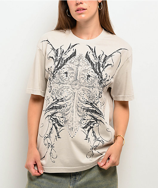 Insomnia Visuals Centerpiece Grey T-Shirt