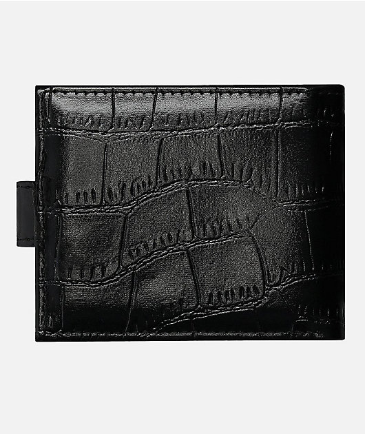 Insomnia Visuals Croc Black Wallet