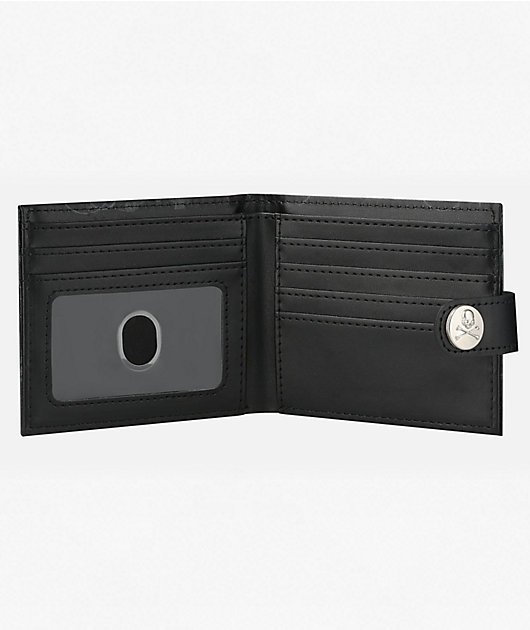 Insomnia Visuals Double Skull Black Wallet