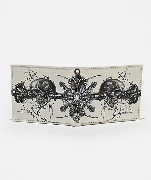 Insomnia Visuals Fate White Chain Wallet