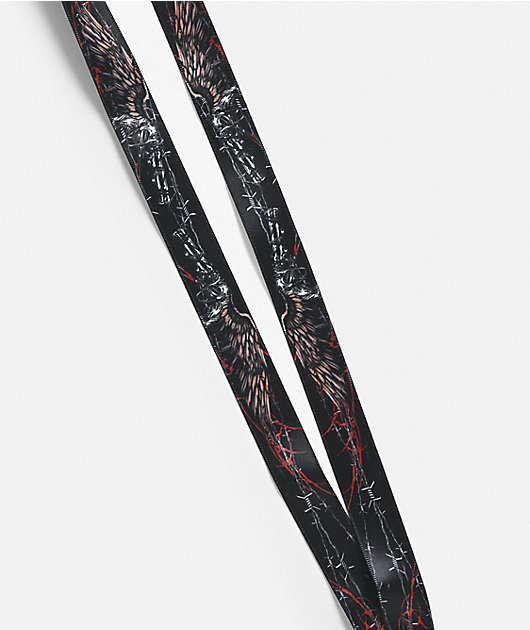 Insomnia Visuals Lethal Black Lanyard