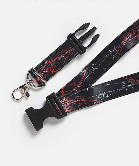 Insomnia Visuals Lethal Black Lanyard