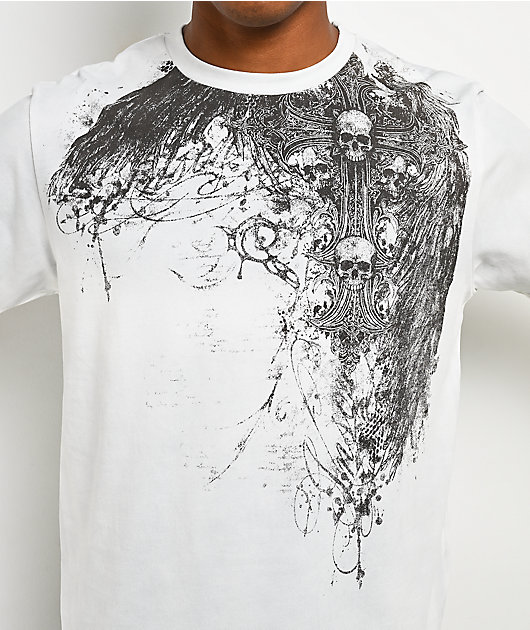 Insomnia Visuals Scripture White Wash T-Shirt