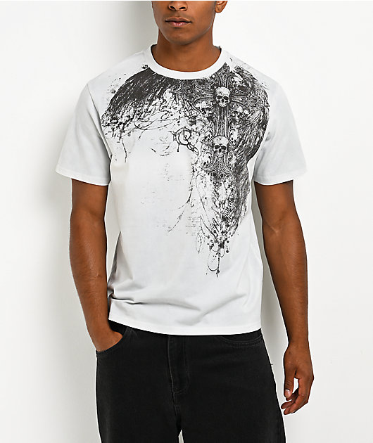 Insomnia Visuals Scripture White Wash T-Shirt