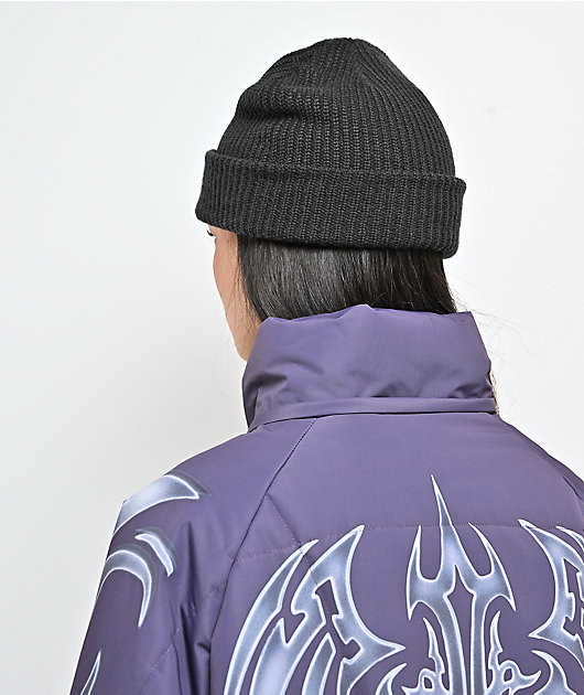 Insomnia Visuals Sigil Faux Fur Purple Snowboard Jacket
