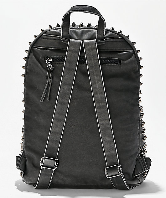Insomnia Visuals Spiked Black Backpack