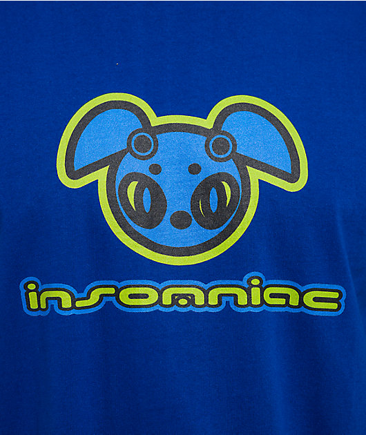 Insomniac House Bunny Blue T-Shirt