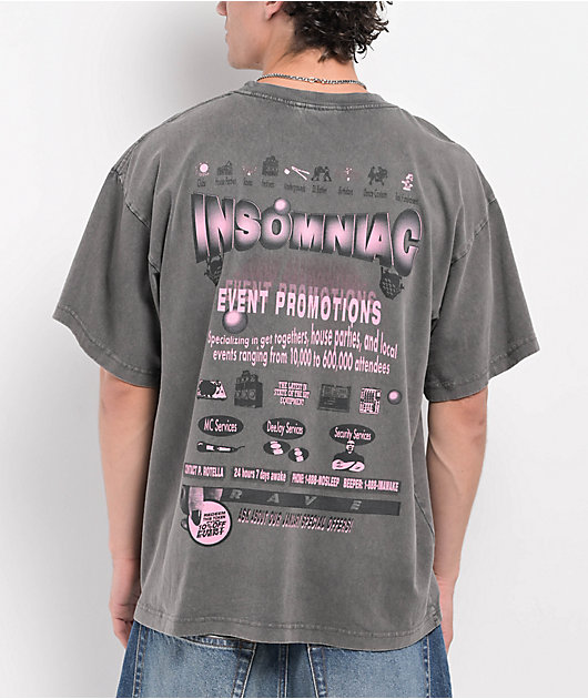 Insomniac Services Charcoal T-Shirt