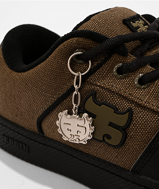 Ipath Cricket Olive & Black Skate Shoes | Zumiez