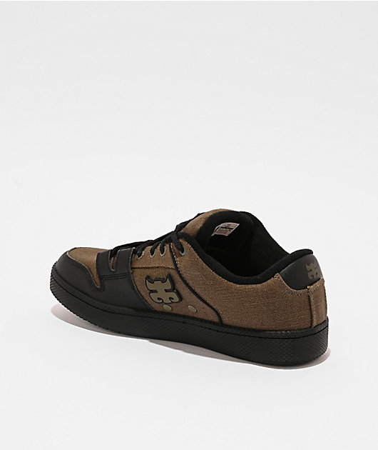 Ipath Cricket Olive & Black Skate Shoes | Zumiez