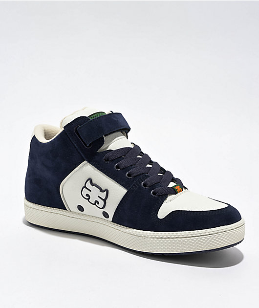Ipath Grasshopper Navy & White Skate Shoes | Zumiez