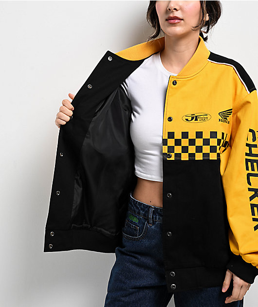 JT Racing x Honda Racing Yellow Jacket | Zumiez JT Racing x Honda Racing Yellow Jacket | Zumiez