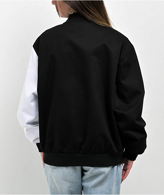 JT Racing x Honda Speed Black Racing Jacket | Zumiez