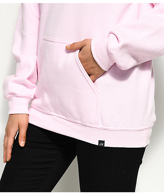 JV by Jac Vanek 1-800-STFU Pink Hoodie