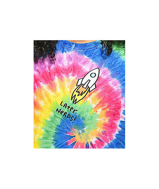 JV by Jac Vanek Later Nerds Tie Dye T-Shirt