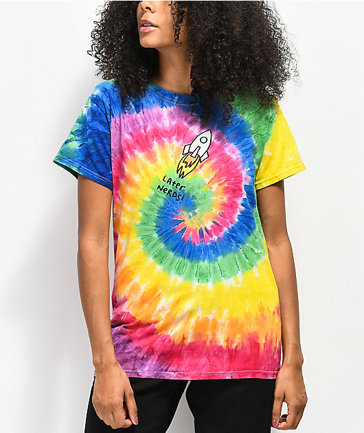 JV by Jac Vanek Later Nerds Tie Dye T-Shirt