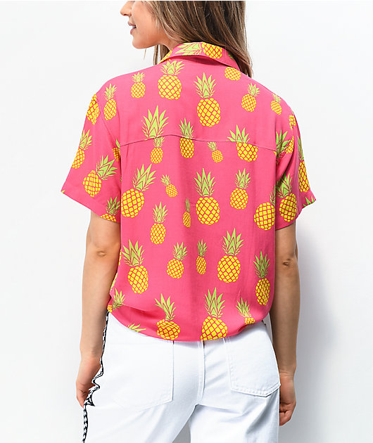 pineapple shirt pink