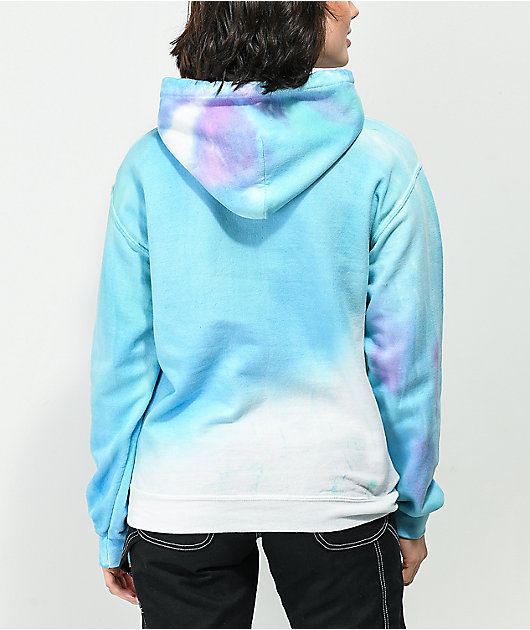JV by Jac Vanek Too Stressed To Be Blessed tie dye sudadera con capucha