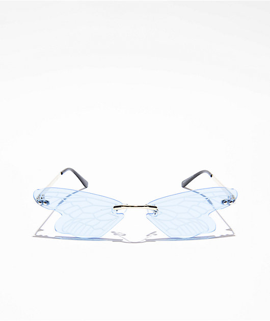 Jacks Blue Butterfly Sunglasses