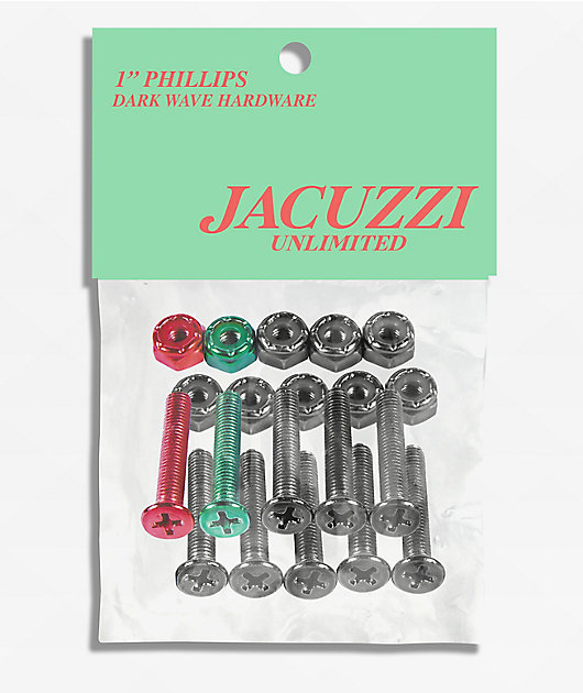 Jacuzzi Dark Wave 1" Skateboard Hardware
