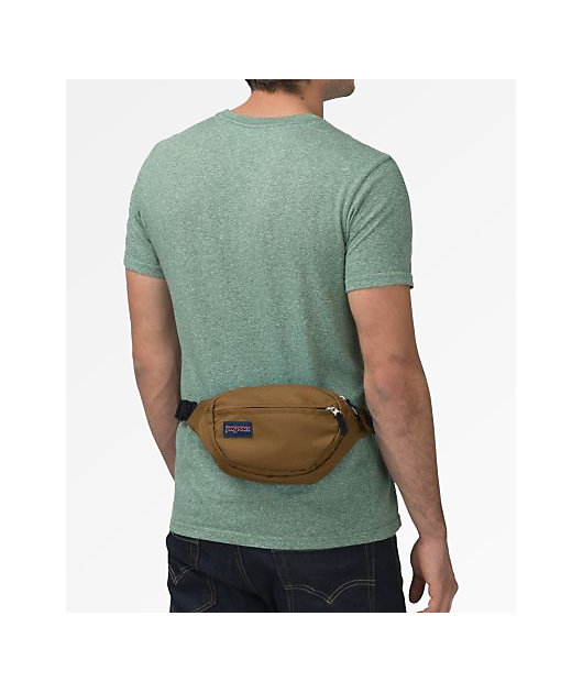 brown fanny pack