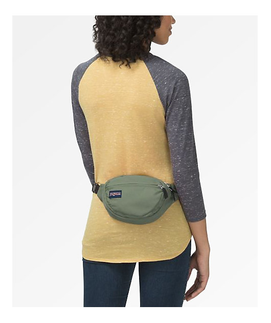 JanSport Fifth Avenue Muted Green Fanny Pack
