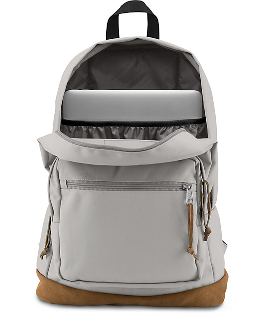 jansport grey rabbit