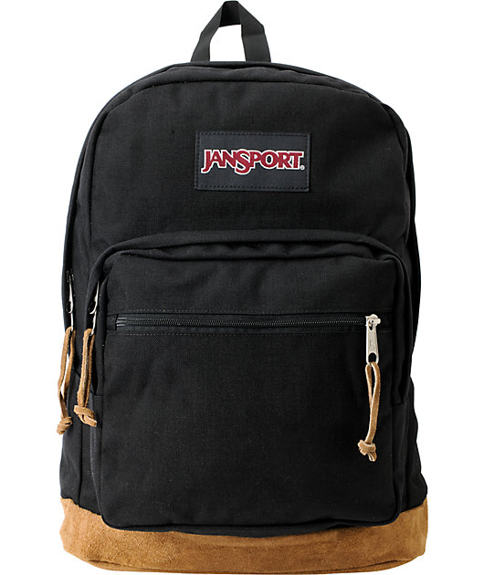 jansport right pack backpack black