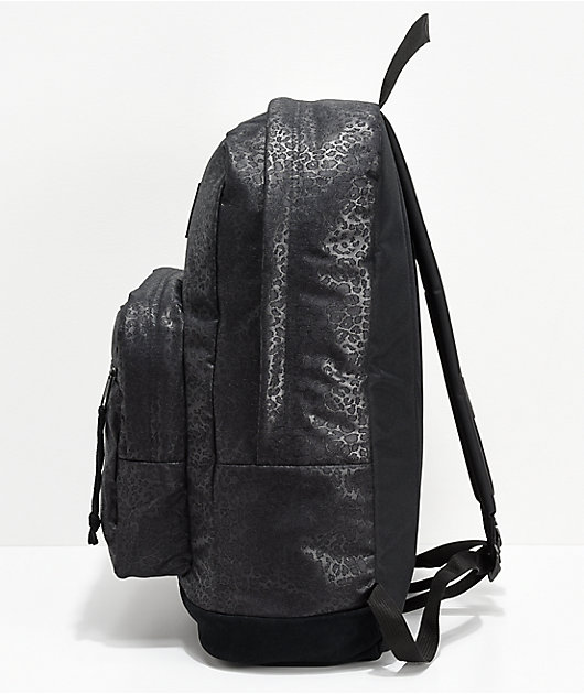 JanSport Right Pack Expressions Black Gel Leopard Backpack
