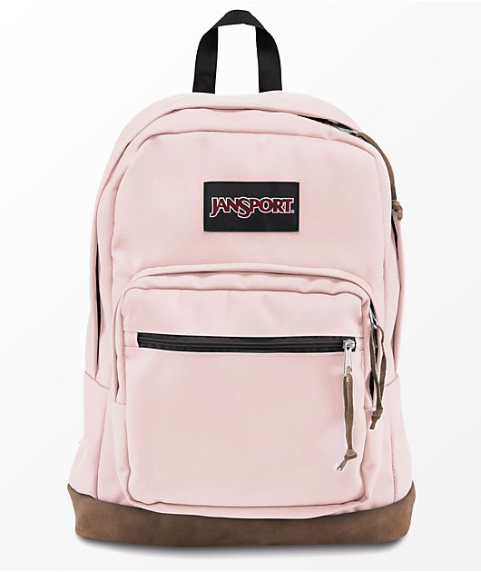 pink blush jansport backpack