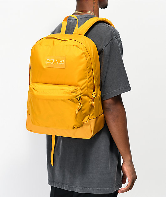 jansport english mustard backpack